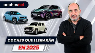 Los COCHES que llegarán en 2025 | Review en español | coches.net