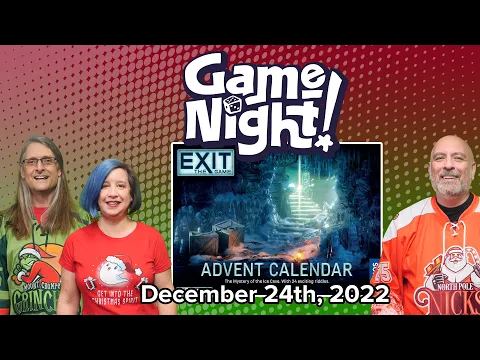 GameNight! 24 Days of Advent - Exit: The Game – Advent Calendar: The Mystery of the Ice Cave Dec. 24