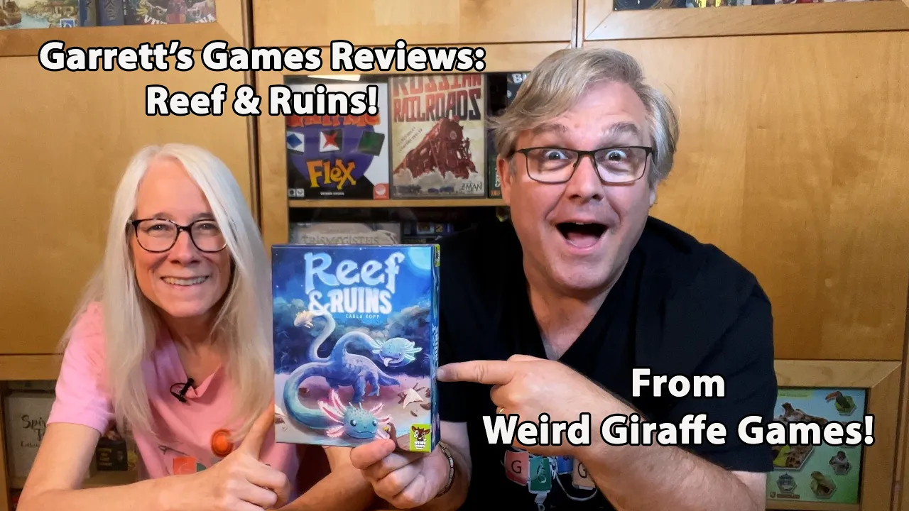 Explore Shipwrecks and Coral Reefs with Dice Rolls: Reef and Ruins from Weird Giraffe Games