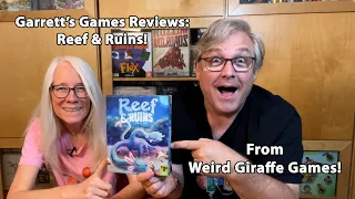 Explore Shipwrecks and Coral Reefs with Dice Rolls: Reef and Ruins from Weird Giraffe Games