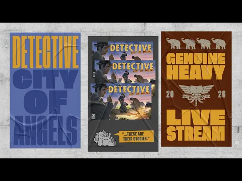Detective: City of Angels - 4p Teaching, Play-through & Roundtable Discussion by Heavy Cardboard