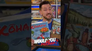Kohaku vs River Valley Glassworks. Which would you rather play? #boardgames #familygames #shorts