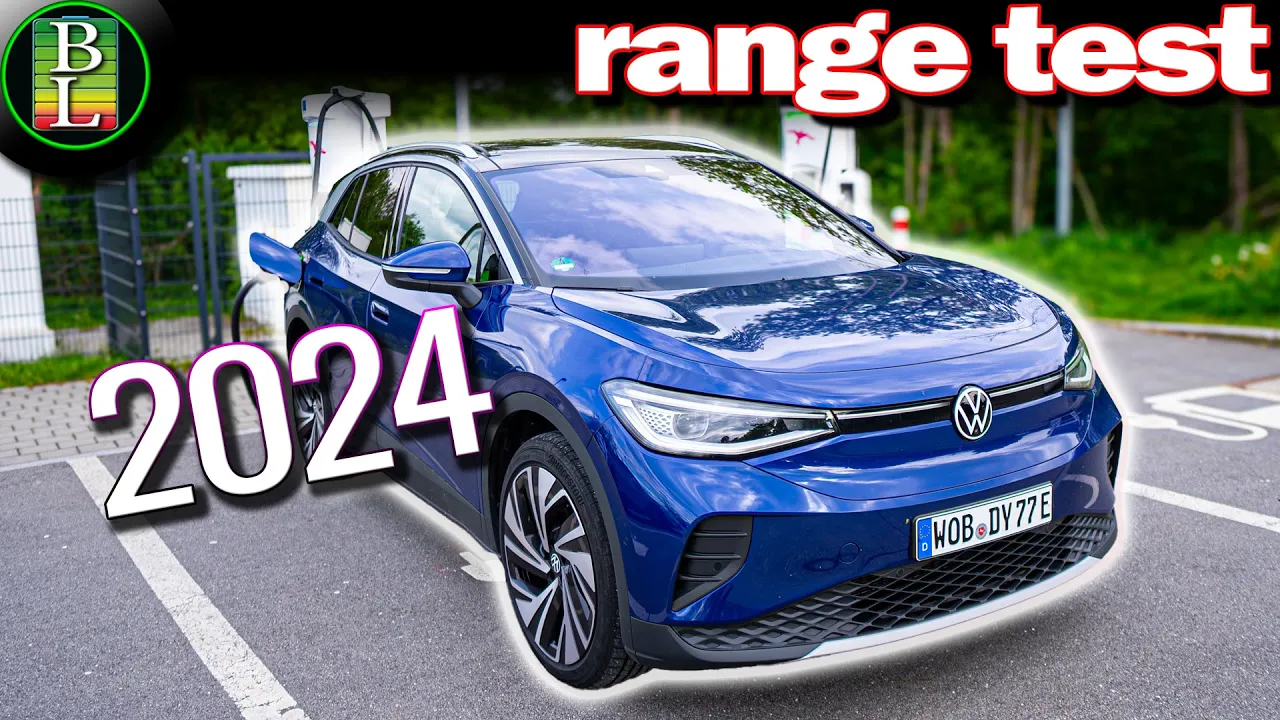 130 km/h range test in the new (2024) VW Id.4 with software problems