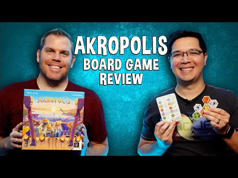 Review of Akropolis - Ancient Greece Tile Placement Board Game