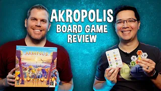 Review of Akropolis - Ancient Greece Tile Placement Board Game