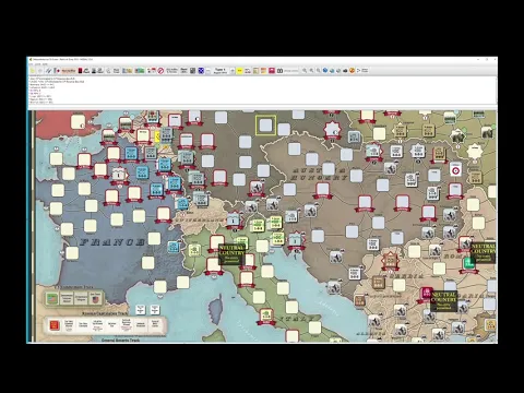 Paths of Glory - GMT Games - Turns 1 and 2 playthrough