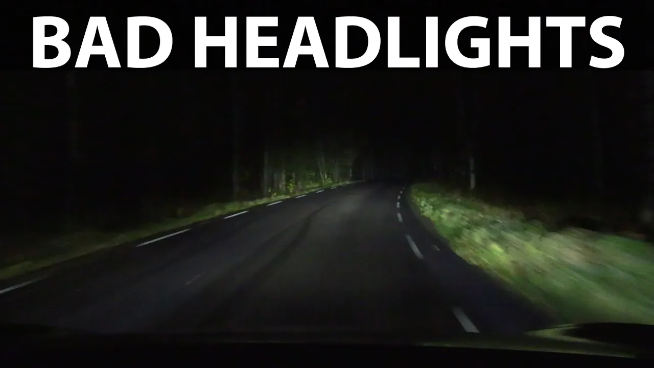Tesla Model 3 headlights test