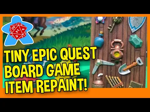 TINY EPIC QUEST ITEMEEPLES ITEM REPAINT - Repaint tutorial items in Tiny Epic Quest