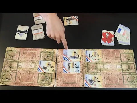 La Guerre des tranchées exemple de jeu