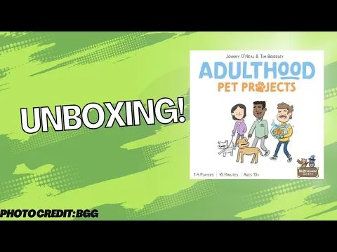 Adulthood Pet Projects: Unboxing