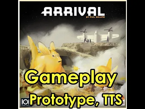 Arrival prototype gameplay - coalitionless variant (5 players), TTS