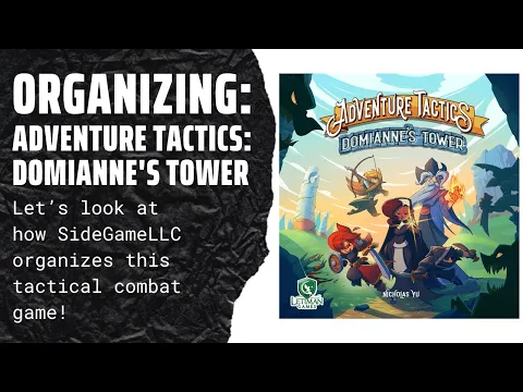 Organizing Adventure Tactics Domianne’s Tower (Fully Sleeved, with all Expansions) SideGame LLC