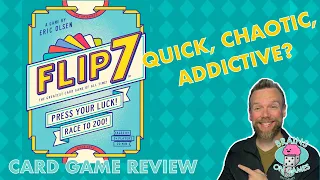 Flip 7 Review | Push Your Luck to get the Perfect Hand!