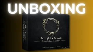 Unboxing The Elder Scrolls Betrayal of the Second Era from Chip Theory Games