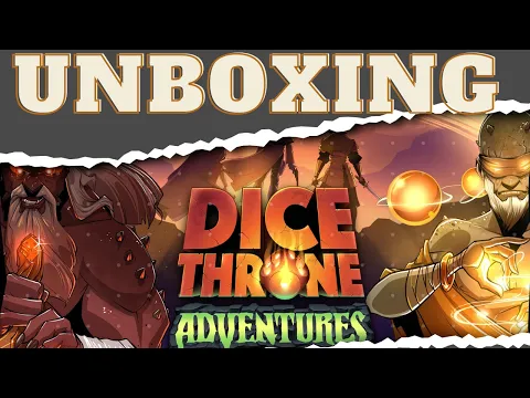 Dice Throne Adventures Unboxing