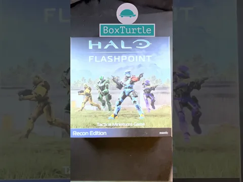 Unboxing Halo Flashpoint Recon