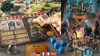 PKB Games Lord of Loot Kickstarter REAL Final Copy not Preview Unboxing