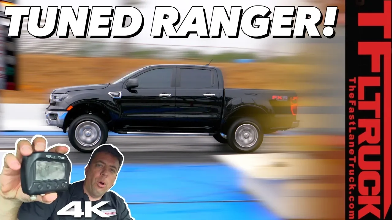 You'll Be Surprised How Much Quicker This New Ford Ranger Is With a Tune!