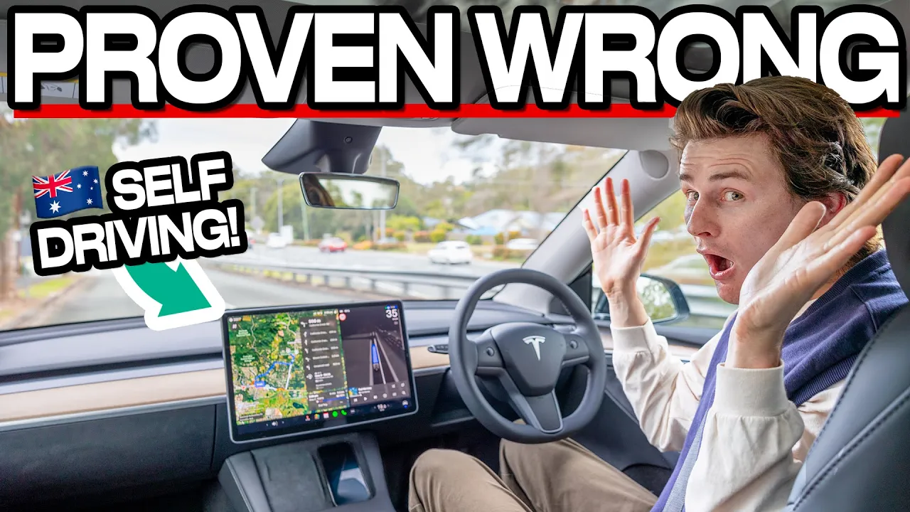 Tesla Full Self Driving vs Australia! First 🇦🇺 Real-World Test of Tesla FSD Supervised
