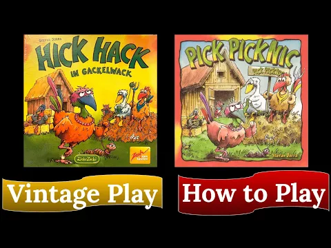 Pick Picknic: Vintage How to Play & Play Through