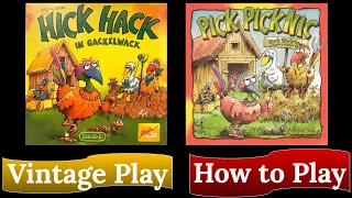 Pick Picknic: Vintage How to Play & Play Through