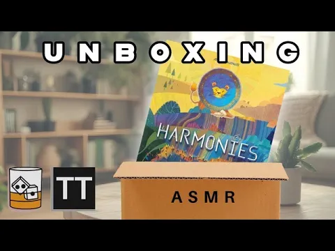 Harmonies - Satisfying ASMR Board Game Unboxing