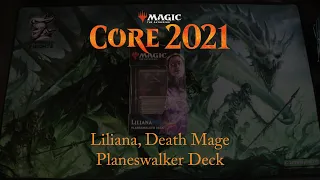 Magic: The Gathering: Core Set 2021 Liliana, Death Mage Planeswalker Deck
