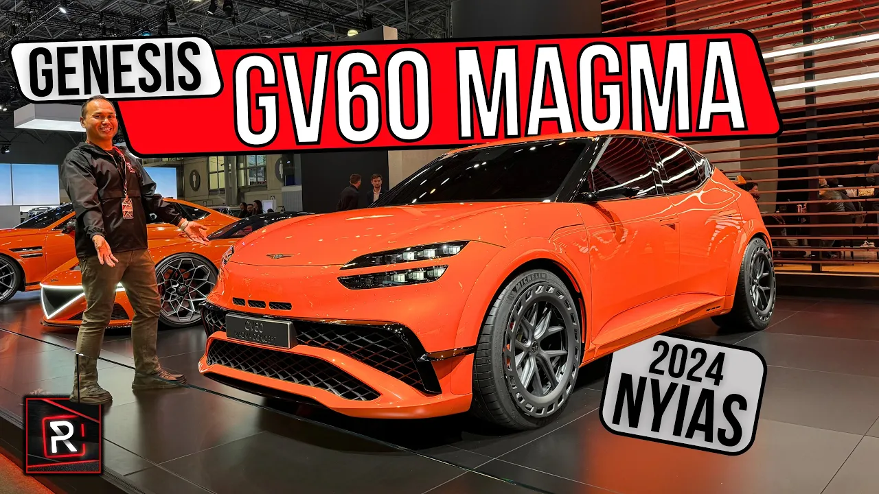 The Genesis GV60 Magma Concept Brings More Speed & Handling To An Already Quick EV