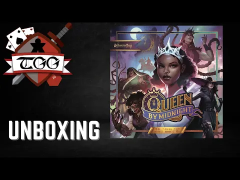 Queen By Midnight Board Game Unboxing