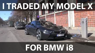 I traded my Tesla for BMW i8