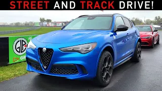 2024 Alfa Romeo Stelvio Quadrifoglio -- Part Ferrari + Part Practical = 100% FUN! (Street & Track)