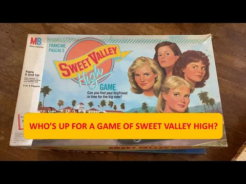 Who's Up for a Round Of Sweet Valley High?