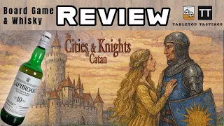 CATAN Cities & Knights and Laphroaig 10yo - Board Game & Whiskey Pairing - Sip & Play