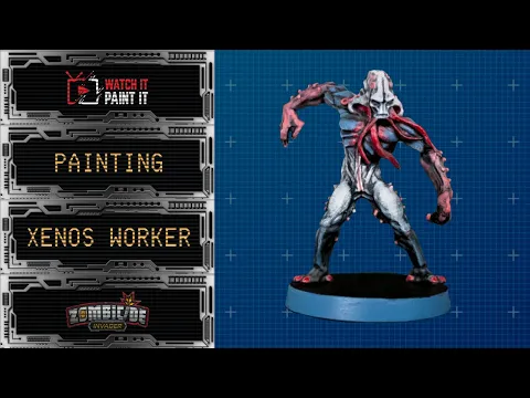 Zombicide Invader - Painting Xenos Worker