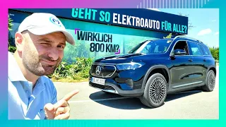 Unglaubliche Reichweite: Der Mercedes EQB mit 100kWh Akku im Test!