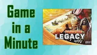 Game in a Minute Ep 66: Pandemic Legacy Season 2 (Spoiler Free)