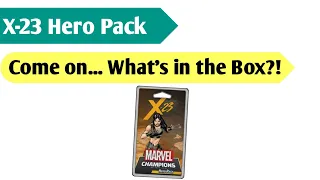 SNIKT! Too: An Unboxing of Marvel Champions X-23 Hero Pack