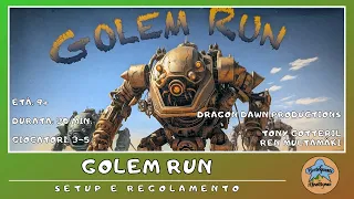 Golem Run - setup e regolamento in italiano BOARD GAME