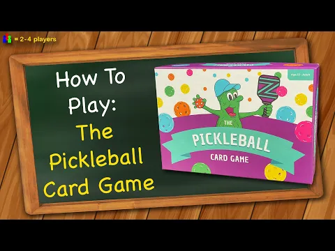 How to play The Pickleball Card Game