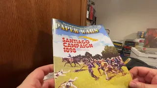 Unboxing Santiago Campaign 1898 - Paper Wars 102