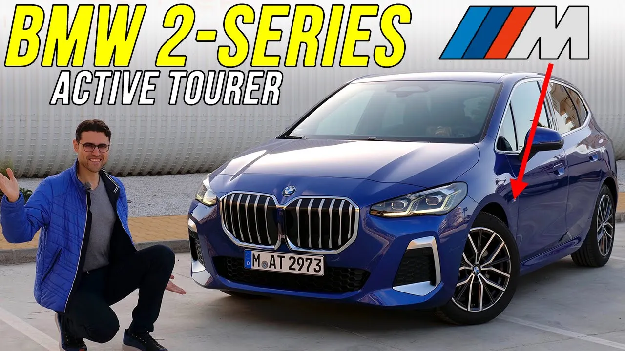 all-new BMW 2-Series Active Tourer driving REVIEW 2022 - now the best MPV?