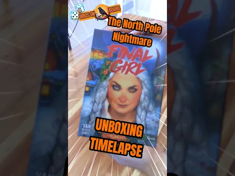 Final Girl: The North Pole Nightmare #BoardGameUnboxing #UnboxingTimelapse #boardgaming #boardgame