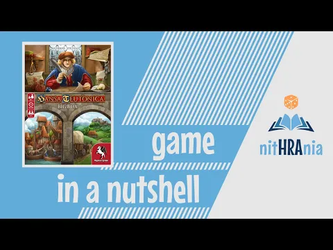 Game in a Nutshell - Hansa Teutonica (how to play)