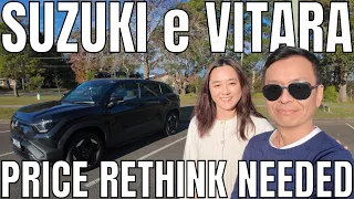 2026 Suzuki e Vitara Review: Overpriced compared to Market Competition