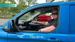 Kort prøvetur med Ford Transit Custom, som du nå får med Automat og AWD