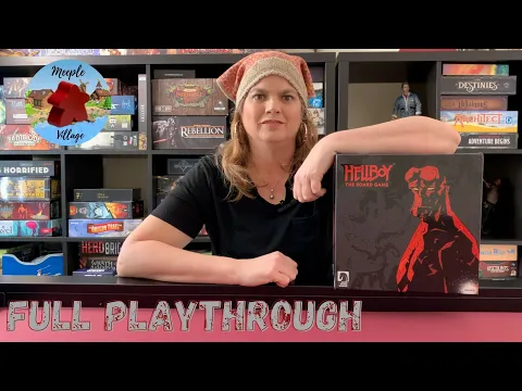 Hellboy Board Game Full Playthrough