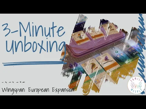 Wingspan: European - 3-Minute Unboxing