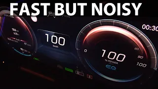 Mercedes EQA 250 acceleration and noise test