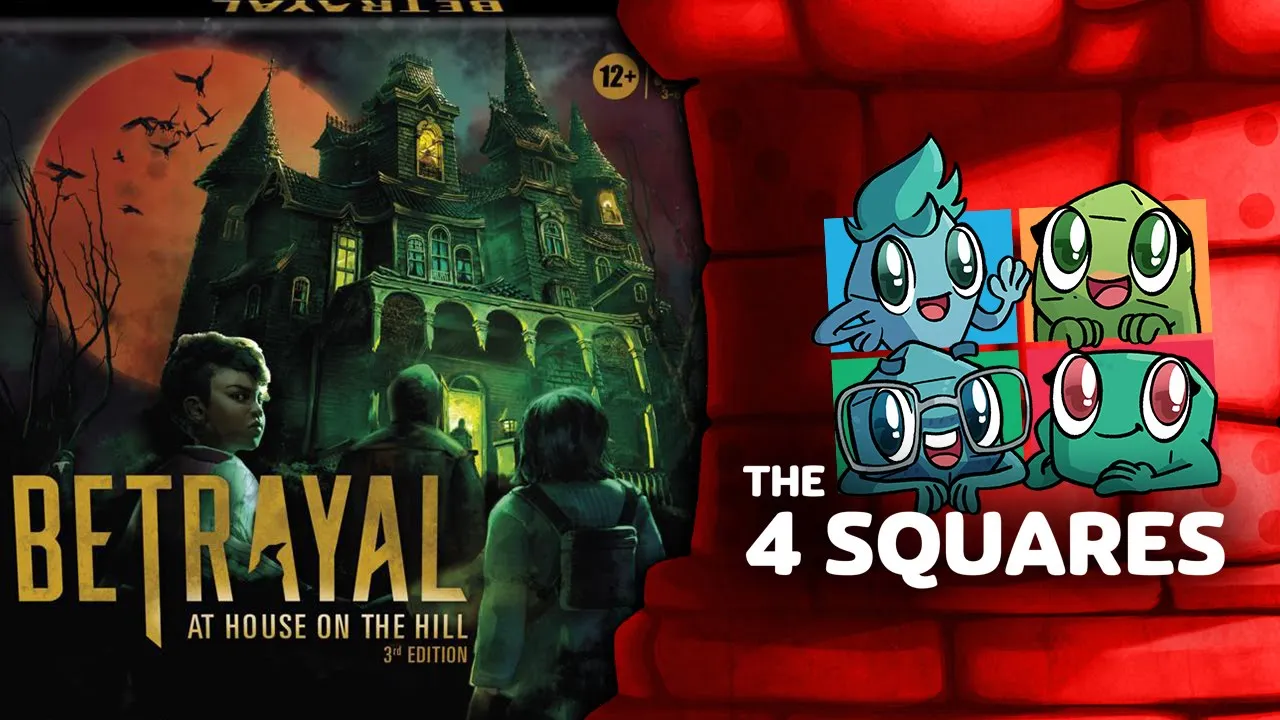 The 4 Squares Review - Betrayal at House on the Hill: 3rd Edition