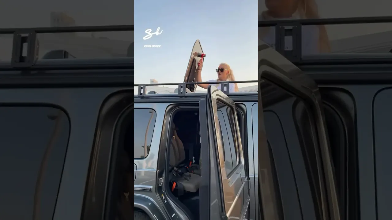 This G-Wagen got a military-grade upgrade 😍🔥 #gwagen #brabus #upgrade